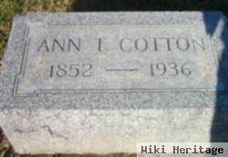 Ann Thompson Cotton