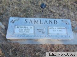 Richard Samland, Sr