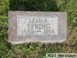 Leah R Spring