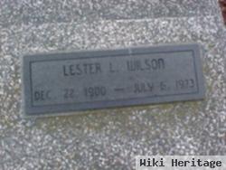 Lester L Wilson