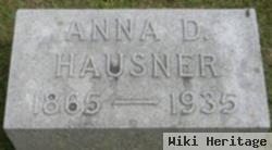 Anna D Dickman Hausner