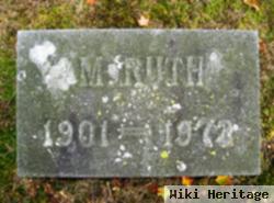 M Ruth Butcher