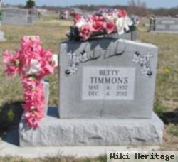 Betty Williams Timmons