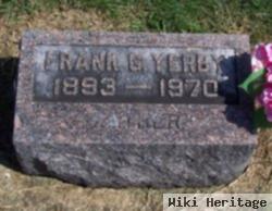 Frank G Yerby