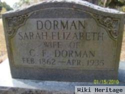 Sarah Elizabeth Dorman