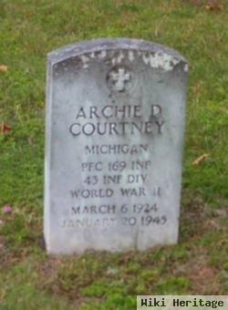 Pfc Archie D. Courtney