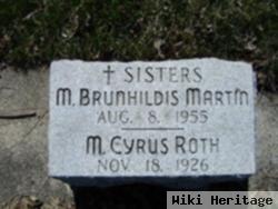 Sr M Cyrus Roth