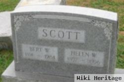 Bert W Scott