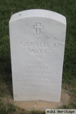 Gerald J "jerry" Matz