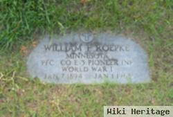 William F "willie" Roepke