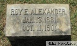 Roy E "rollie" Alexander