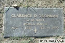 Clarence D Grohman