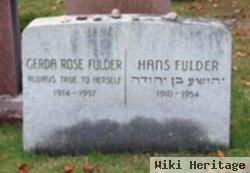 Gerda Rose Fulder