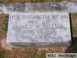 Ola Elizabeth Milam Willson