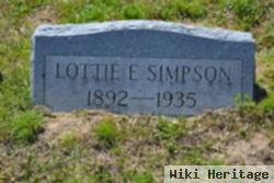 Lottie E. Doughty Simpson