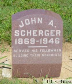 John A Scherger