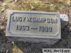 Lucy W Simpson