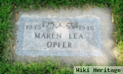 Maren Lea Opfer