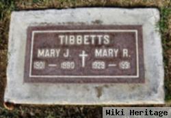 Mary J Tibbetts