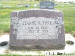 Jeanne Martha Ross York