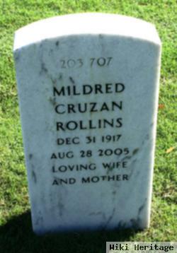 Mildred Cruzan Rollins