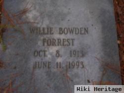 Willie Bowden Forrest