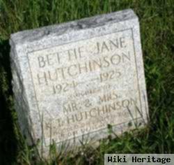 Bettie Jane Hutchinson