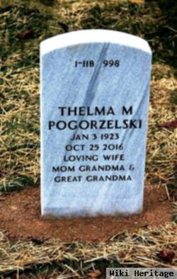 Thelma M Pogorzelski