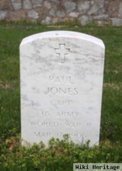 Capt Paul Jones