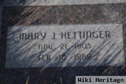 Mary Jane Hettinger