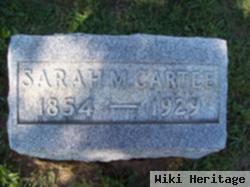 Sarah M Cartee