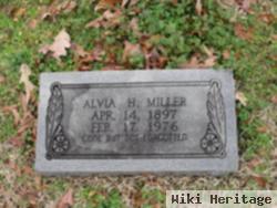 Alvia H Miller