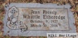 Jean Pressly Whittle Etheredge