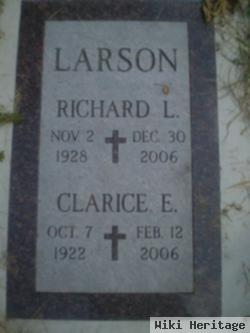 Clarice E Richard Larson