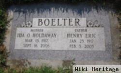 Ida Ortell Holdaway Boelter