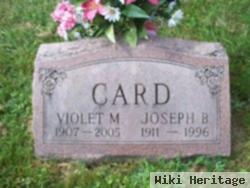 Violet M Card