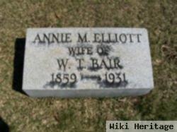 Annie M Elliott Bair