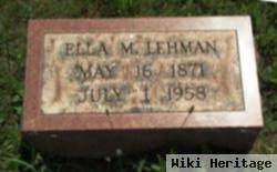 Ella M Forry Lehman