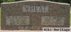 Julius Ethel Wheat