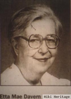 Etta Mae Ebert Davern