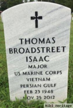 Maj Thomas Broadstreet Isaac
