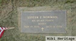 Lester E Norman