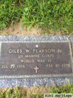 Giles W Pearson, Jr