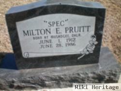 Milton E."spec" Pruitt