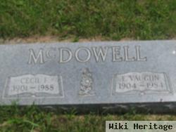 Cecil Faith Mcmullin Mcdowell