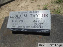 Leola M Taylor