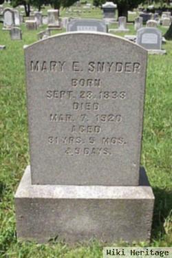 Mary Ellen Hoffman Snyder