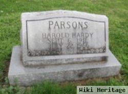 Harold Hardy Parsons