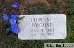 Clifford Neff Fontaine