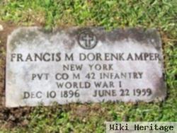 Pvt Francis M Dorenkamper